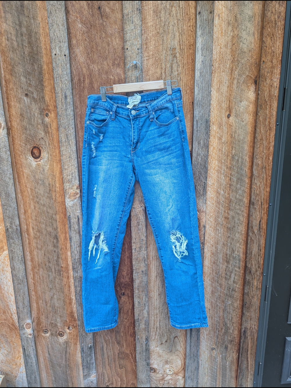 Alterd State Classic Blue Distressed Women's Jeans